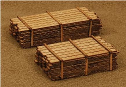 GCLaser 3 x 12 Lumber Load Kit One Each 12 & 16 N Scale Model Railroad Building #13313