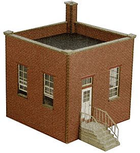 GCLaser Factory Guard House Kit HO-Scale Model Building #19030