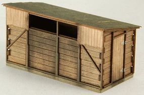GCLaser Coal Bunker Kit HO Scale Model Building #19043
