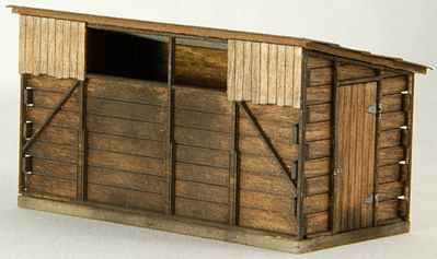 GCLaser Coal Bunker Kit HO Scale Model Building #19044