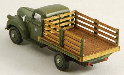 GCLaser Stakebed Truck Bed - Laser-Cut Wood Kit - Fits Classic Metal Works 1941/46 Chevrolet #19050