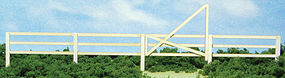 GCLaser 3-Slat Fence & Gate Kit 50'' 1.2m HO Scale Model Railroad Accessory #19086