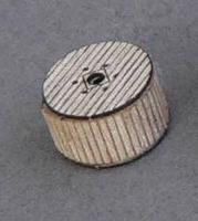 GCLaser Covered Cable Reel pkg(6) Kit (Laser-Cut Wood) Z Scale Model Railroad Accessory #51192