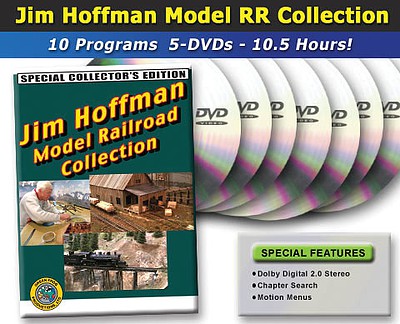Greenfrog Jim Hoffman Model RR DVD Collection 5 Disc Set, 10 Hours, 16 Minutes