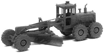 GHQ 120 Road Grader/Scraper (Unpainted Metal Kit) N Scale Model Railroad Vehicle #53005