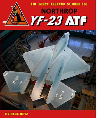 GinterBooks Air Force Legends- Northrop YF23 ATF