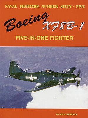 GinterBooks Naval Fighters- Boeing XF8B-1 5-in-1 Fighter Military History Book #65