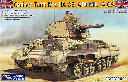 Gecko-Models Cruiser A10 Mk IA CS Tank Plastic Model Military Tank Kit 1/35 Scale #350001