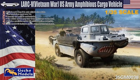 Gecko-Models US Army LARC-V Amphibious Cargo Plastic Model Military Vehicle Kit 1/35 Scale #350038