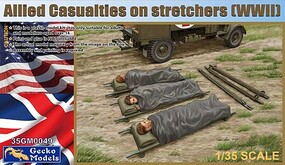 Gecko-Models 1/35 WWII Allied Casualties on Stretchers (3)