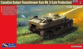 Gecko-Models 1/35 Gecko Models Ram Badger Flamethrower Mk. II (Late Production) Plastic Model Kit