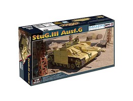 Galley-Models StuG.III Ausf.G Tank Plastic Model Military Vehicle Kit 1/16 Scale #64009