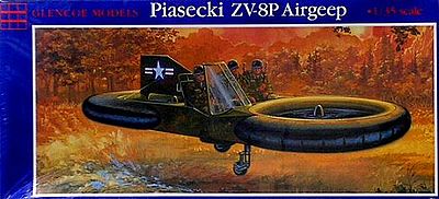 Glencoe Piasecki VZ-8P Airjeep Plastic Model Airplane Kit 1/35 Scale #05203
