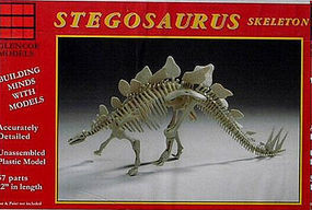 Glencoe Stegosaurus Skeleton Plastic Model Dinosaur Kit 1/25 Scale #07907