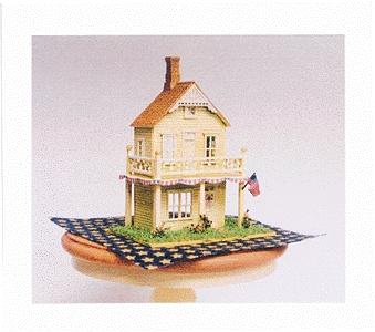 Grandt Rosewood 2-Story House - N-Scale