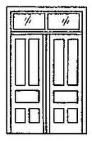 Double Door with Transom (2)