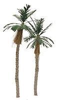 Grand-Central Medium Palm Trees 4'' 5'' (2) Model Railroad Tree #t25