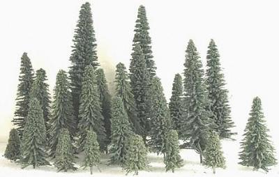 Grand-Central Extra Large Pine Trees 10 - 11 (3) Model Railroad Tree #t7