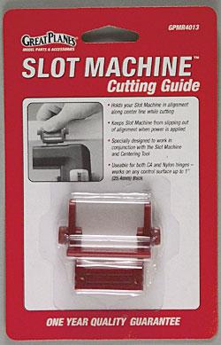 Great-Planes Slot Machine Cutting Guide