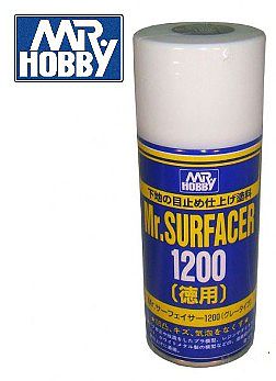 Gunze-Sangyo Mr. Surfacer 1200 170ml (Spray) Polycarbonate Model Paint #515