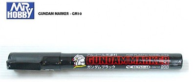 Gunze-Sangyo Mr. Hobby Gundam Marker Black Hobby Craft Paint Marker #gm10