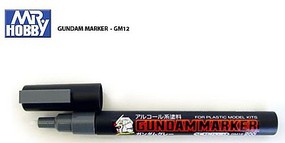 Gunze-Sangyo Mr. Hobby Gundam Marker Gundam Gray Hobby Craft Paint Marker #gm12