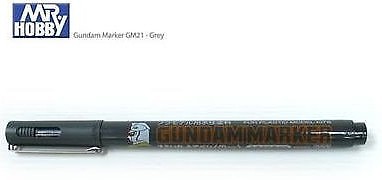 Gunze-Sangyo Mr. Hobby Gundam Marker Brush Type Gray Hobby Craft Paint Marker #gm21