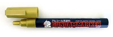 Gunze-Sangyo Mr. Hobby Gundam Marker Gold Hobby Craft Paint Marker #gm4