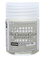 Gunze-Sangyo Mr. Crystal Color Amethyst Purple 18ml Bottle Hobby and Plastic Model Lacquer Paint #xc04