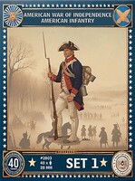 Hat AWI American Infantry Set 1 1-72