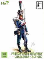 Hat French Chasseurs Action Plastic Model Military Figure Set 28mm #28016