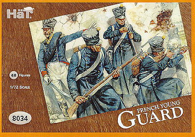 Hat Young Guard Plastic Model Military Figure Kit 1/72 Scale #8034