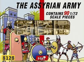 Hat Assyrian Allied/Auxiliary Plastic Model Military Figure Set 1/72 Scale #8121