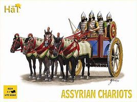 Hat Assyrian Chariots Plastic Model Military Figure Set 1/72 Scale #8124
