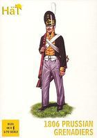 Hat 1806 Prussian Grenadiers Plastic Model Military Figure Set 1/72 Scale #8135