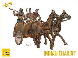 Hat Indian Chariot Plastic Model Military Vehicle Kit 1/72 Scale #8143