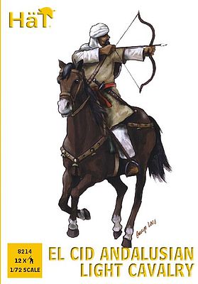 Hat Andalusian Light Calvary Plastic Model Military Figure Set 1/72 Scale #8214
