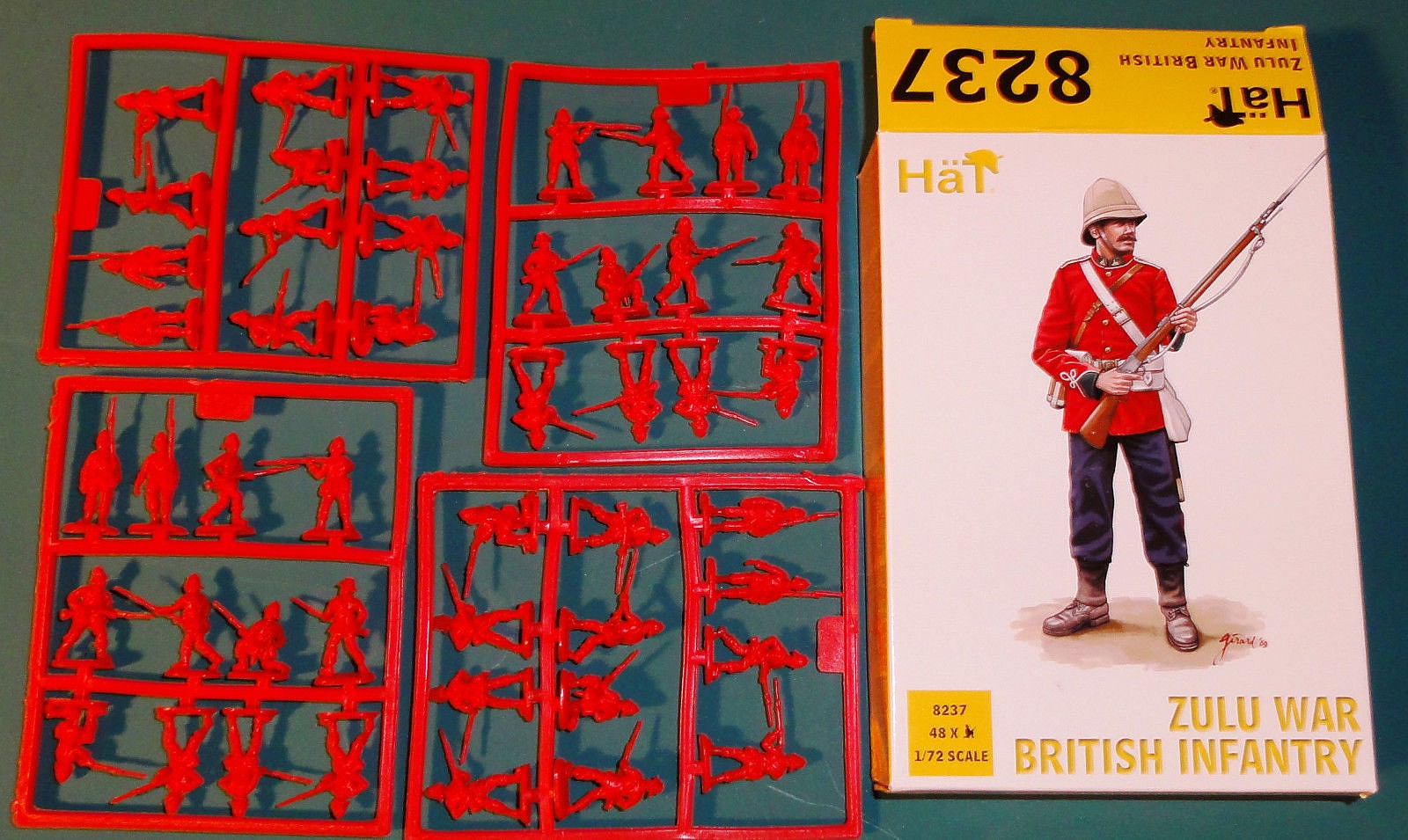 Hat Zulu War British Infantry Plastic Model Military Figure 1 72 Scale 37