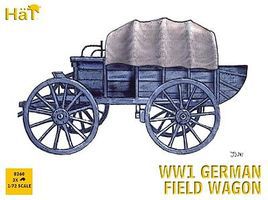 Hat WW-I German Field Wagon Plastic Model Military Vehicle Kit 1/72 Scale #8260