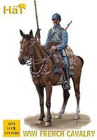 Hat WWI French Calvary Plastic Model Military Figure Set 1/72 Scale #8273