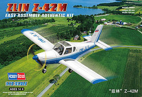 HobbyBoss Zlin Z-42M Plastic Model Airplane Kit 1/72 Scale #80231