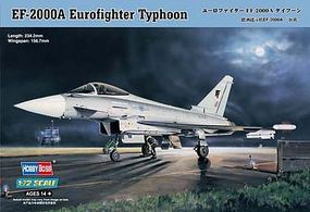 HobbyBoss EF-2000A Eurofighter Typhoon Plastic Model Airplane Kit 1/72 Scale #80264
