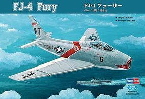 HobbyBoss FJ-4 Fury Plastic Model Airplane Kit 1/48 Scale #80312