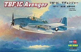 HobbyBoss TBF-1C Avenger Plastic Model Airplane Kit 1/48 Scale #80314