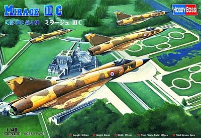 HobbyBoss Mirage III C Plastic Model Airplane Kit 1/48 Scale #80315