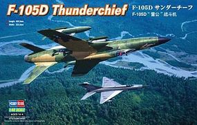 HobbyBoss F-105D Thunderchief Plastic Model Airplane Kit 1/48 Scale #80332