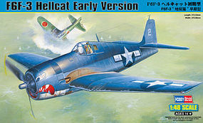 F6F-3 Hellcat Plastic Model Airplane Kit 1/48 Scale #80338