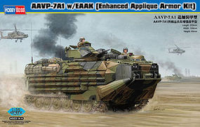 HobbyBoss AAVP-7A1 with Enhanced Applique Armor Kit Plastic Model Military Vehicle 1/35 Scale #82414