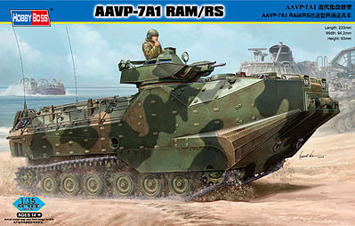 HobbyBoss AAVP-7A1 RAM/RS Plastic Model Military Vehicle Kit 1/35 Scale #82415