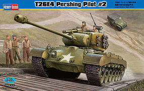 HobbyBoss T26E4 Pershing Pilot Tank Plastic Model Military Vehicle Kit 1/35 Scale #82427